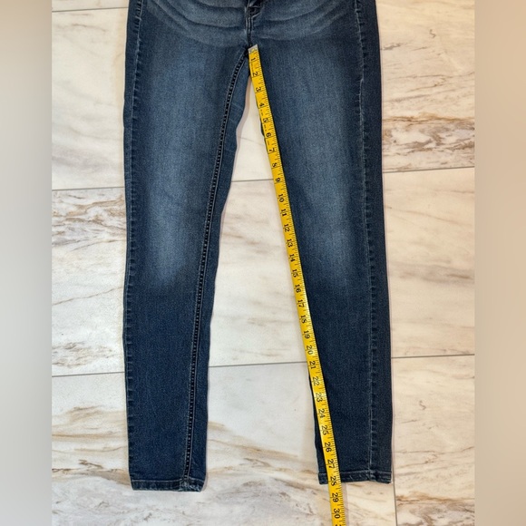 Y2K | Mudd Skinny Jeans Size 5 | Embroidered Pocket | Stretch Denim - Picture 8 of 9